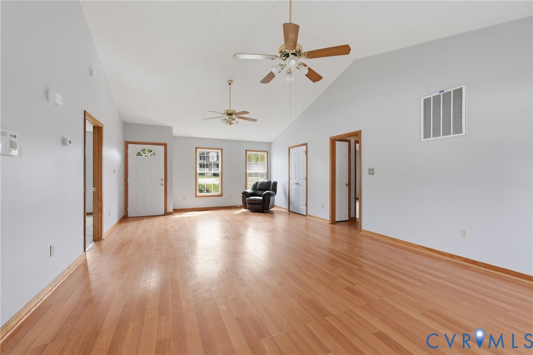 7208 Brandon Lane Prince George, VA 23875 - Photo 8 of 26 a view of empty room with wooden floor