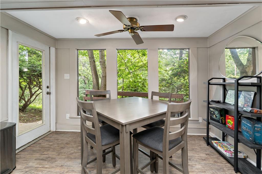 231 Woodside Road Pittsburgh, PA 15221 - Photo 21 of 34 a view of a dining room with furniture window and outside view