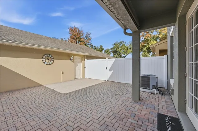 a view of a front door