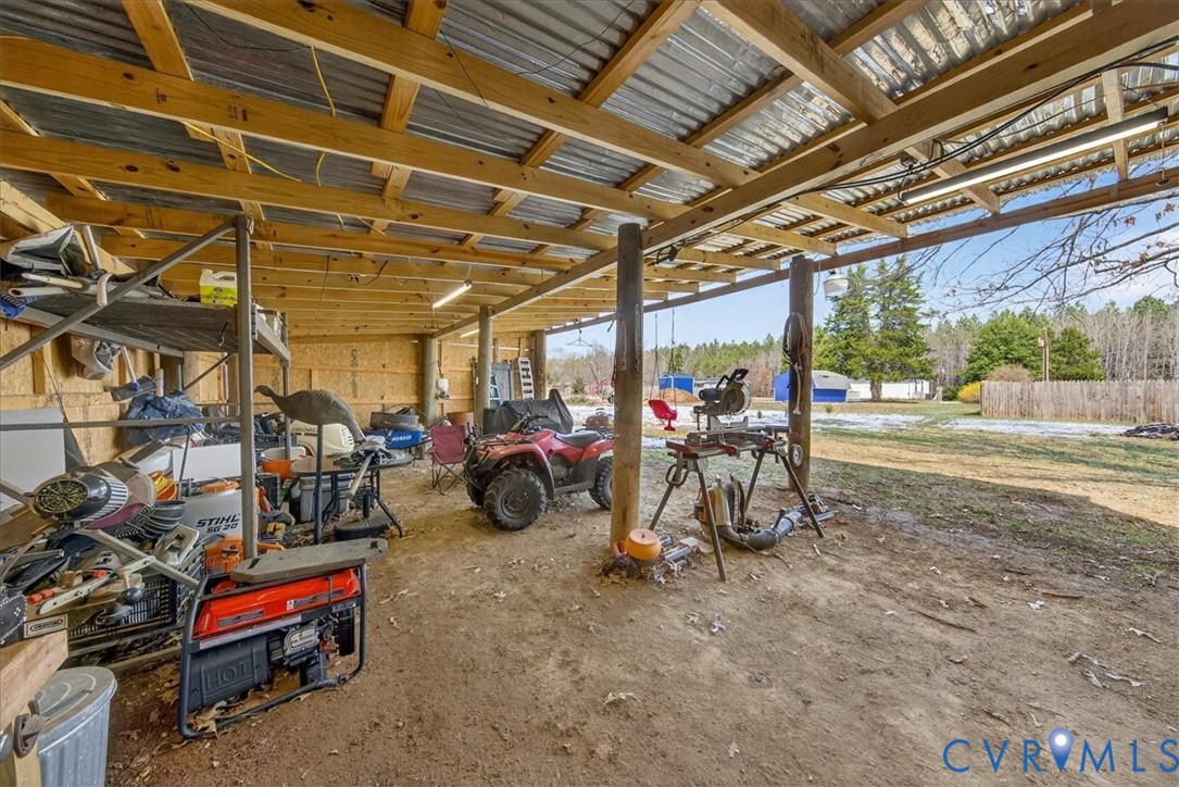 8427 Pamunkey Road Spotsylvania, VA 22551 - Photo 33 of 50 a view of a room with gym equipment