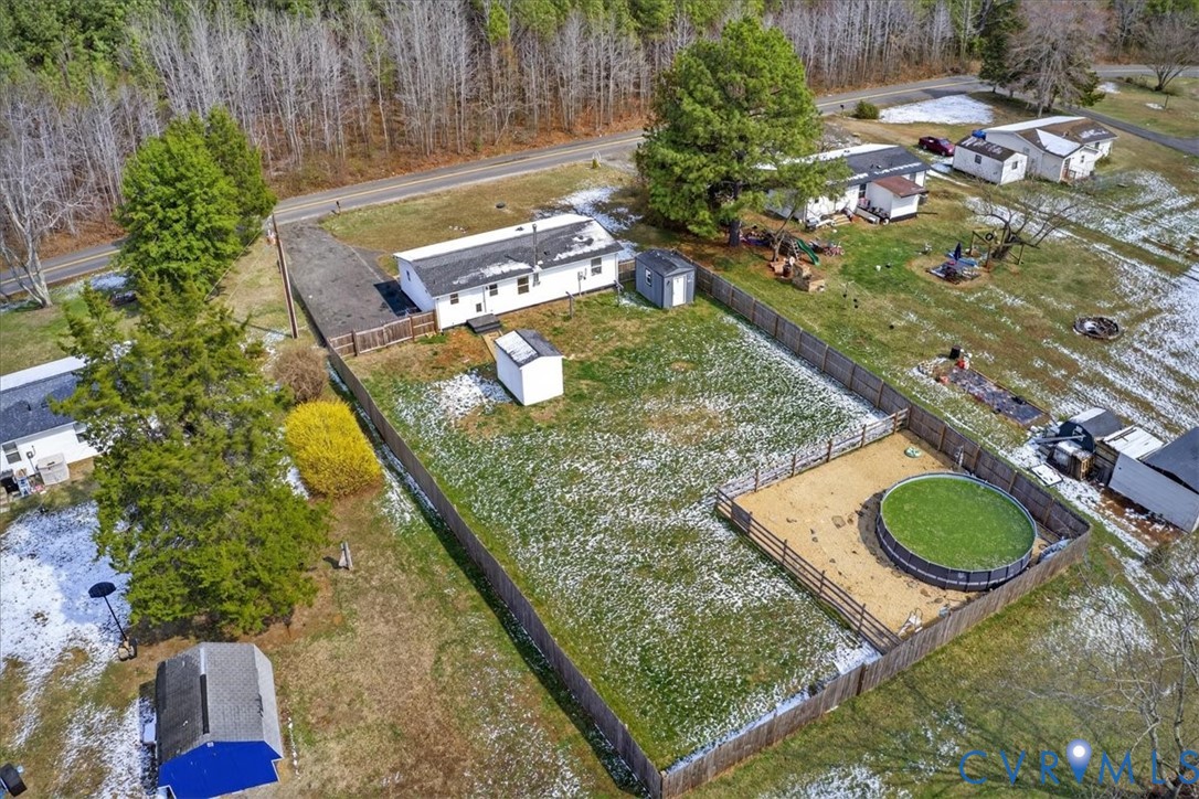 8427 Pamunkey Road Spotsylvania, VA 22551 - Photo 42 of 50 a view of a swimming pool with a yard