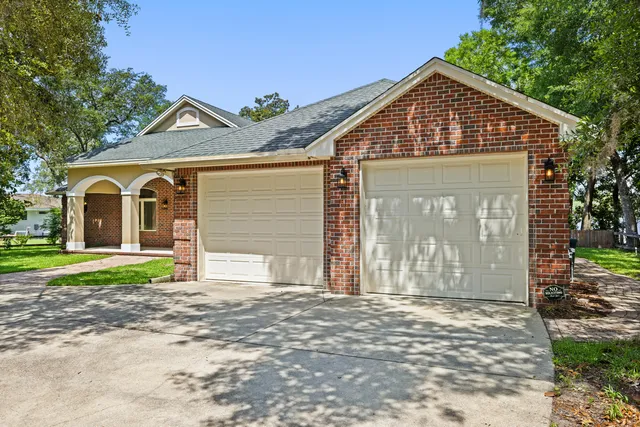 a view of a lake with a mountain in the background