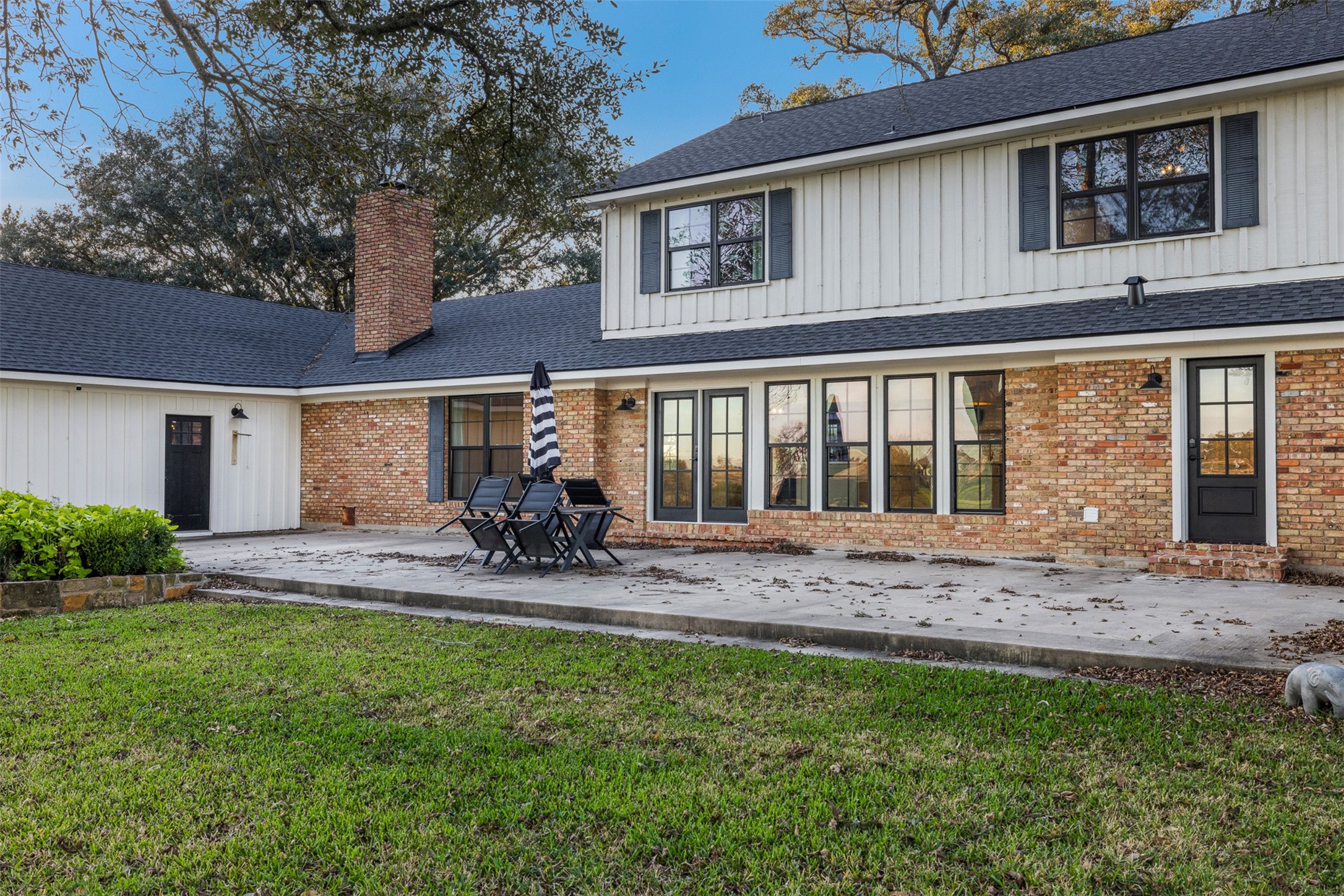 351 Pleasant Hill School Road Brenham, TX 77833 - Photo 41 of 46 a view of a house with backyard and porch