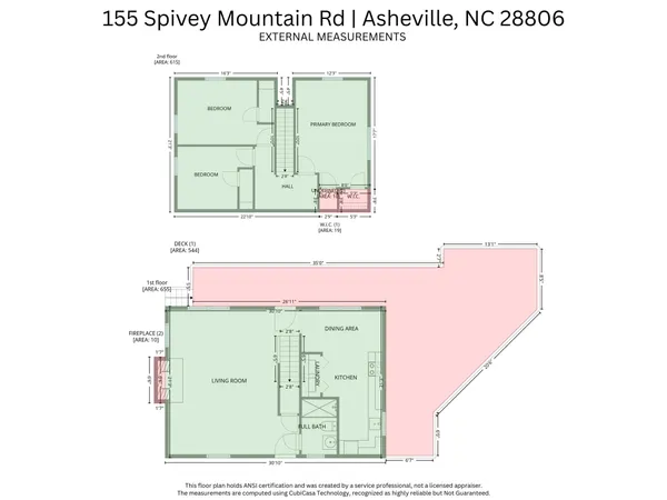 $500,000 | 155 Spivey Mountain Road, Asheville, NC 28806