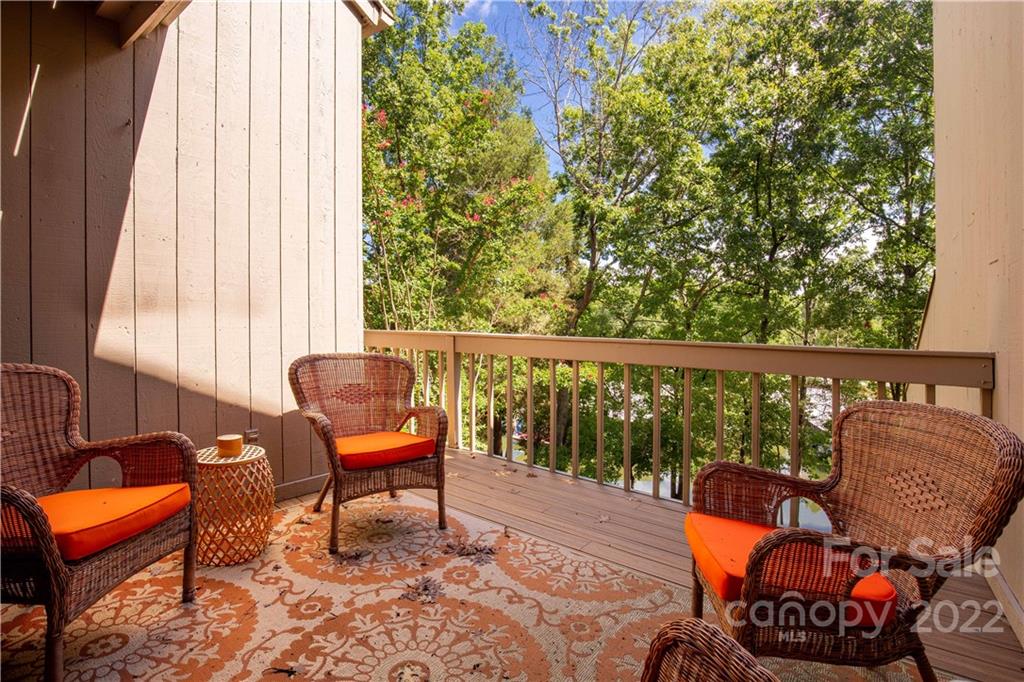 62 Ridgeport Road Clover, SC 29710 - Photo 40 of 41 a balcony with chairs and a potted plant