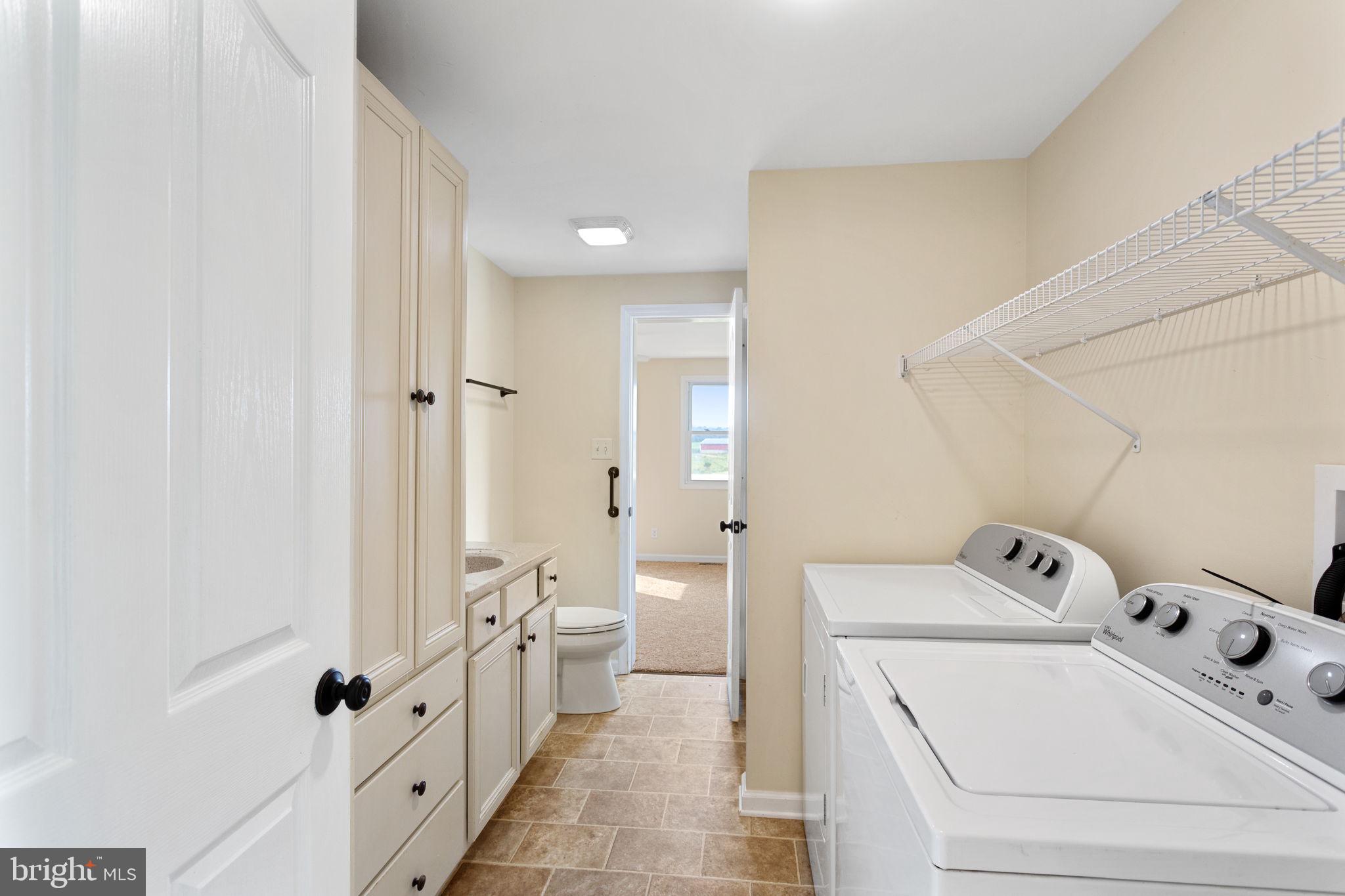 1919 Ridge Road New Market, VA 22844 - Photo 12 of 24 Primary Bath with laundry.