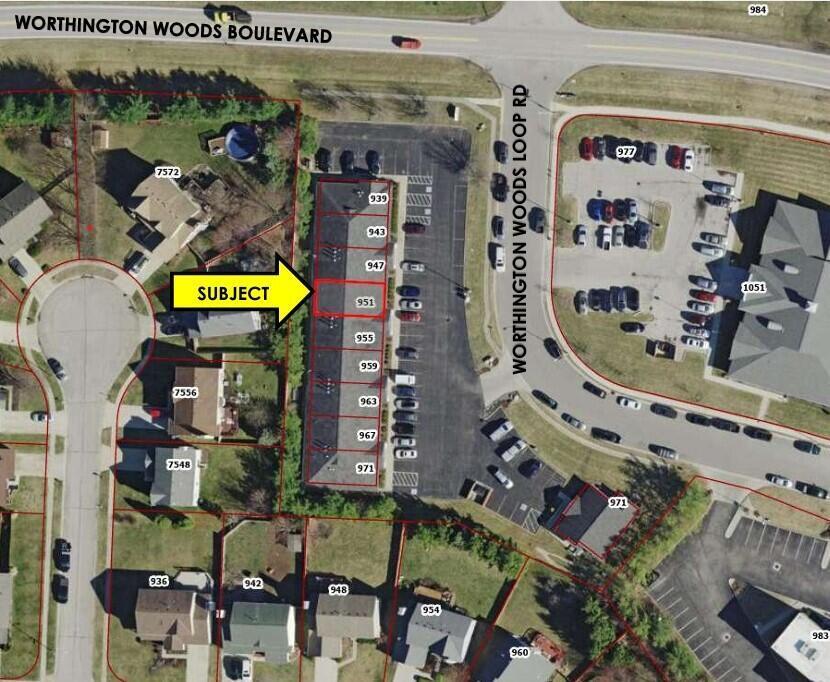 951 Worthington Woods Loop Road Columbus, OH 43085 - Photo 20 of 21 SubjectAerial