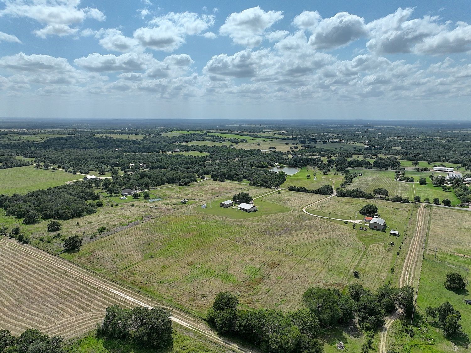 9414 Laird Road Round Top, TX 78954 - Photo 43 of 50 Another aerial view of the acreage