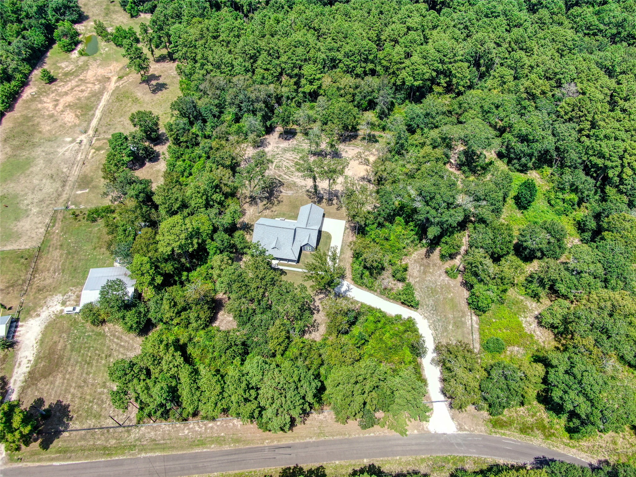 16735 Azalea Lane Plantersville, TX 77363 - Photo 32 of 44 a view of a garden
