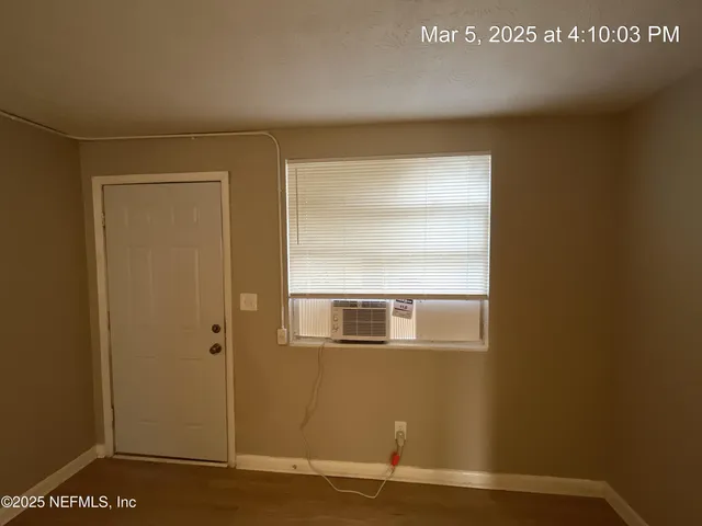 a view of a small space