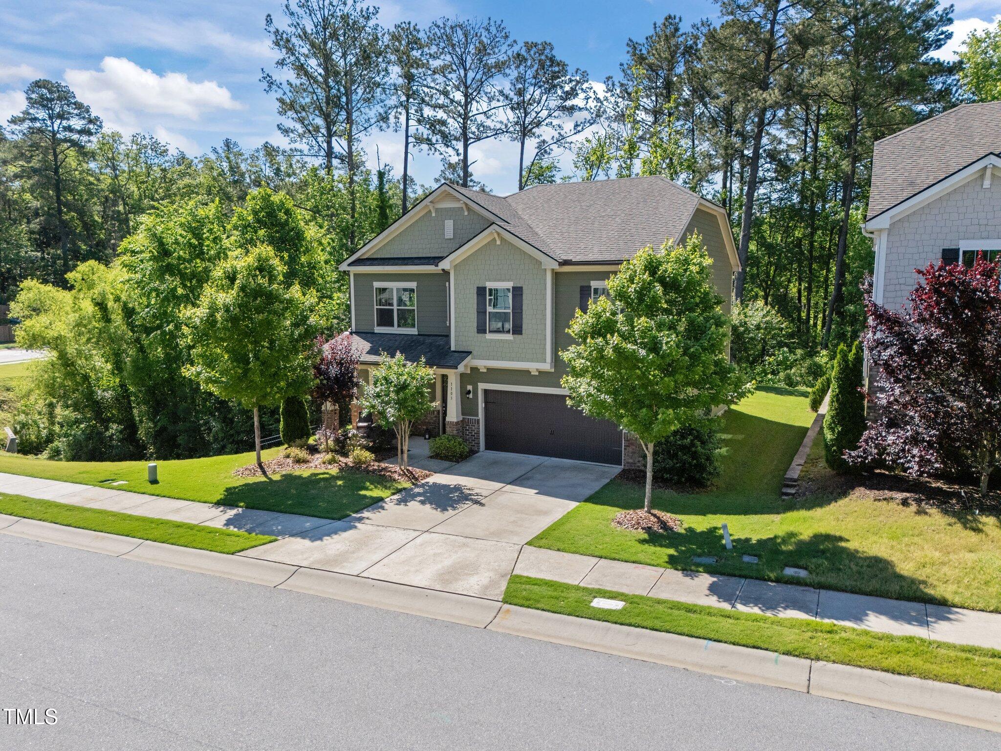 1103 Capstone Drive Durham, NC 27713 - Photo 3 of 42 5-web-or-mls-DJI_20250506102013_0011_D