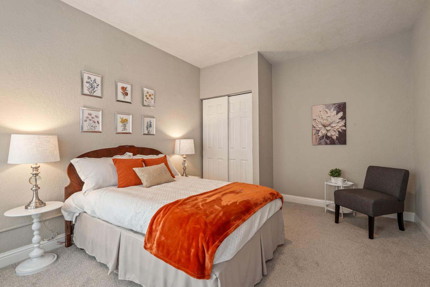 715 North Sutter Street Stockton, CA 95202 - Photo 41 of 51 a bedroom with a bed and chair