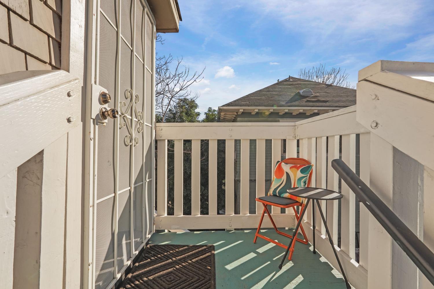 715 North Sutter Street Stockton, CA 95202 - Photo 46 of 51 a view of a backyard with a table and chair