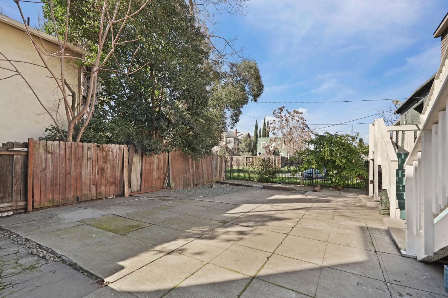 715 North Sutter Street Stockton, CA 95202 - Photo 50 of 51 a view of a backyard of the house