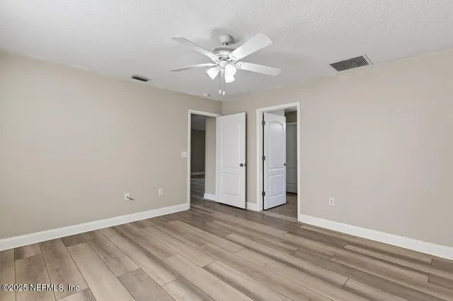 wooden floor in an empty room