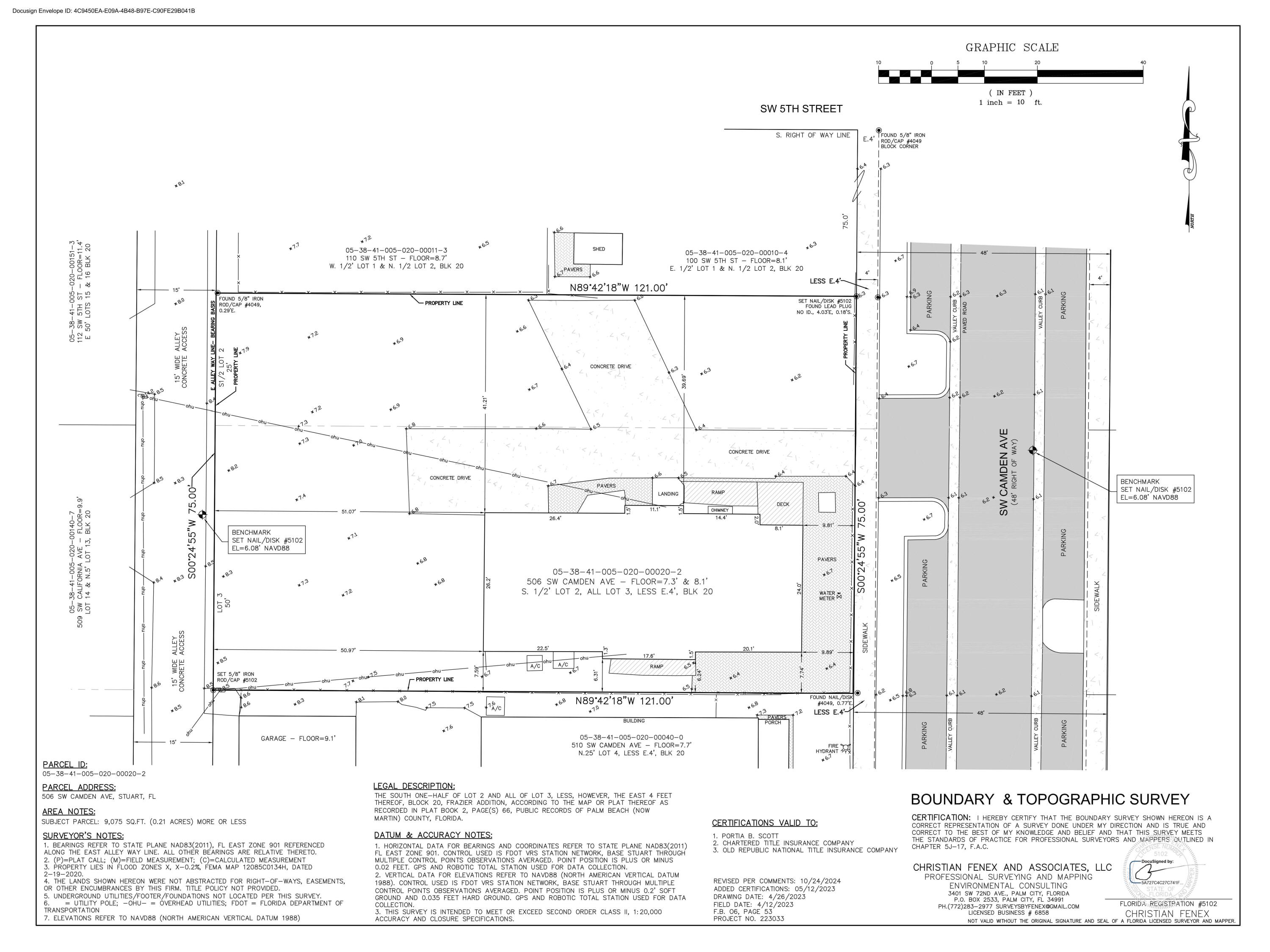 506 Southwest Camden Avenue Stuart, FL 34994 - Photo 16 of 21 a picture of a floor plan