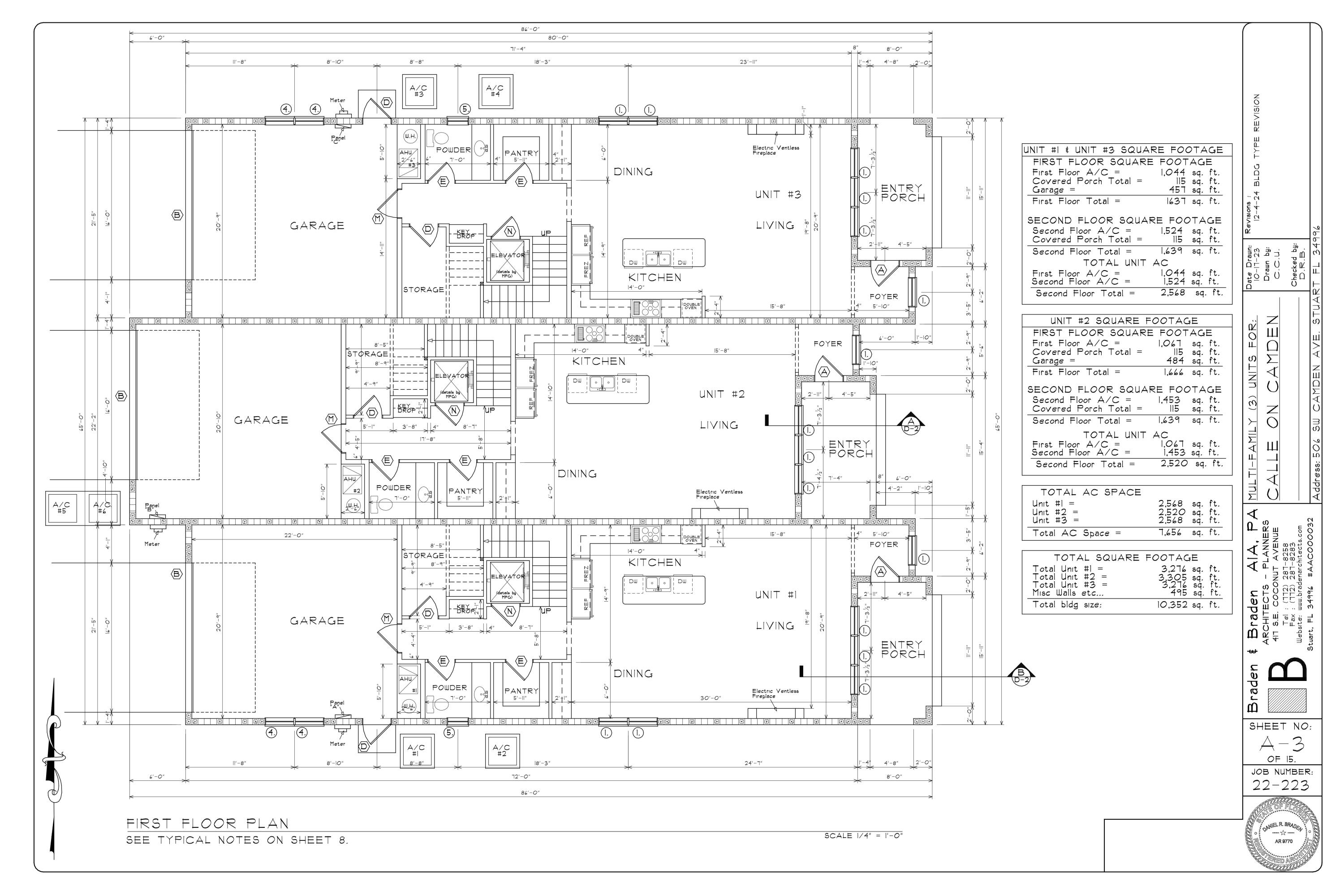 506 Southwest Camden Avenue Stuart, FL 34994 - Photo 17 of 21 a black and white photo of a room