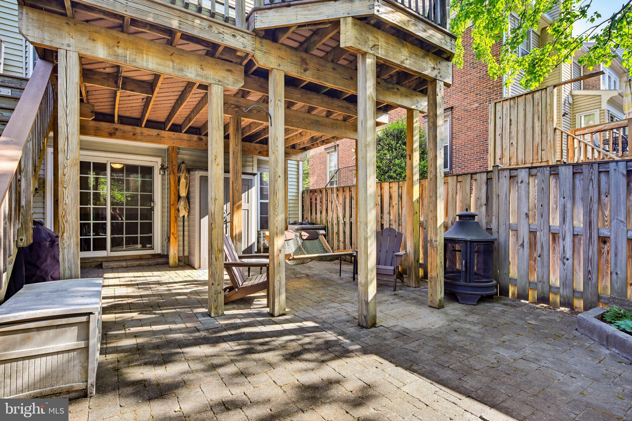 6516 Milva Lane Springfield, VA 22150 - Photo 32 of 35 Charming outdoor retreat with shade.