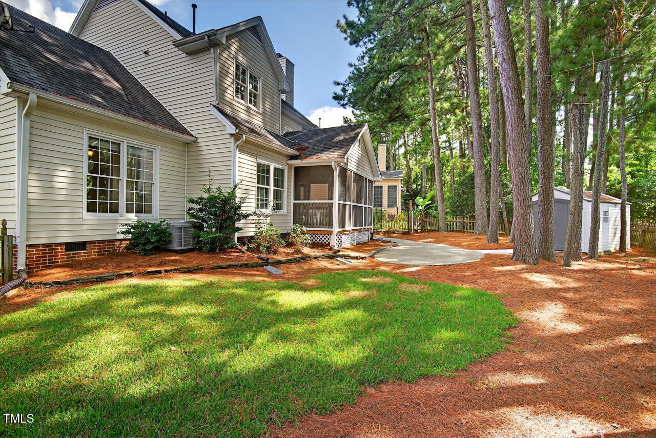 8825 Kirkstall Court Raleigh, NC 27615 - Photo 40 of 49 Exterior Rear