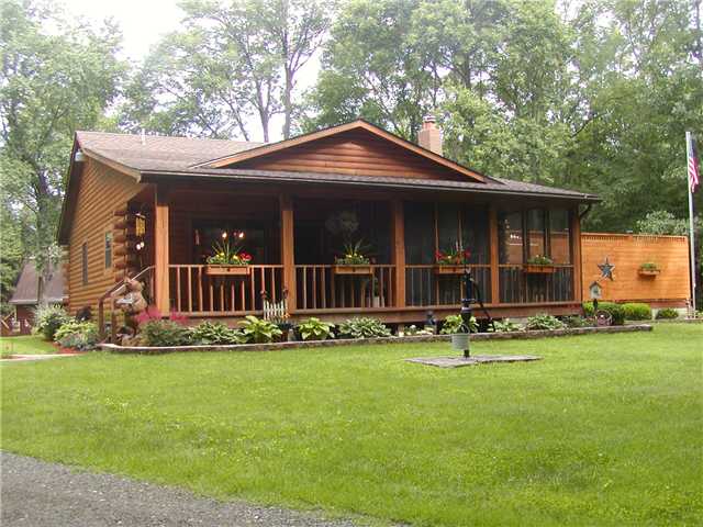 3092 Oak Orchard Road Gaines, NY 14411 - Photo 1 of 1 Exterior Front. Front view of this outstanding log
