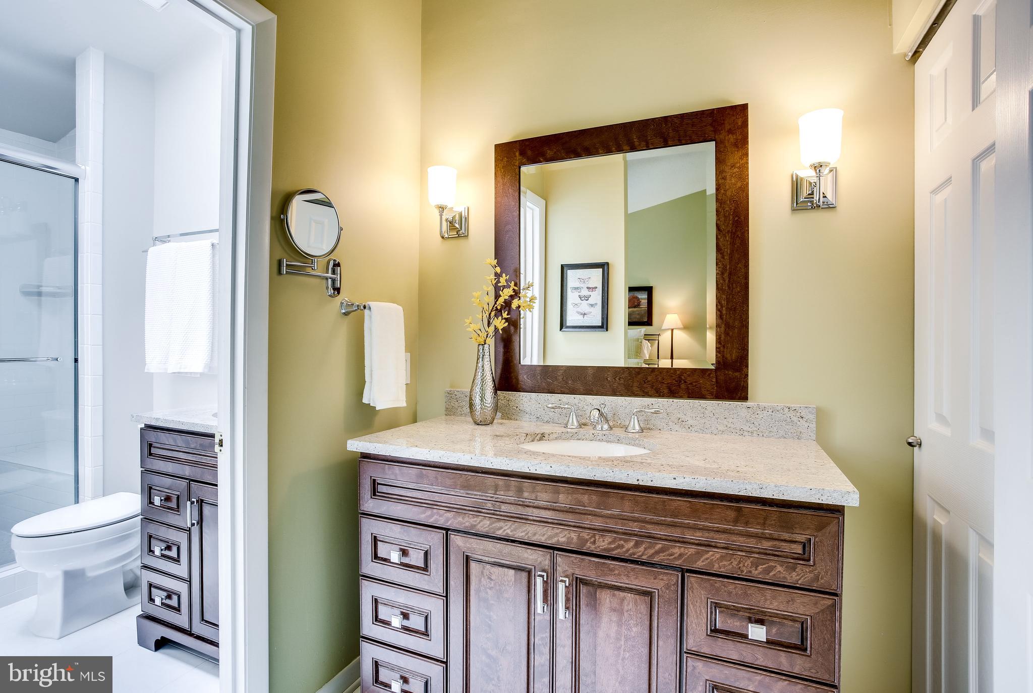 1630 Oak Spring Way Reston, VA 20190 - Photo 41 of 74 Renovated master bath w/2 beautiful vanities!
