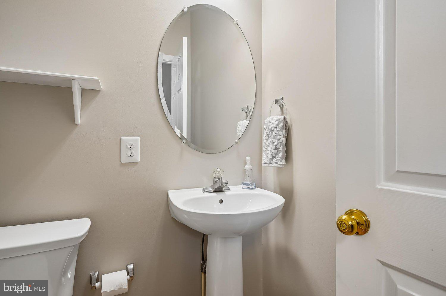 3757 Glebe Meadow Way Edgewater, MD 21037 - Photo 25 of 61 Chic half-bath with modern elegance.