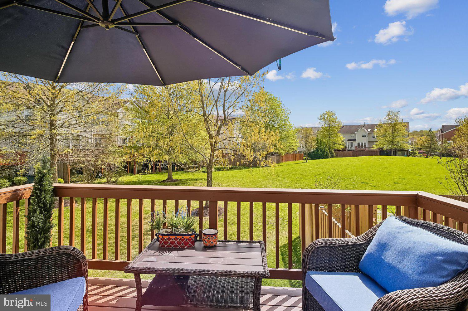3757 Glebe Meadow Way Edgewater, MD 21037 - Photo 26 of 61 Sunny balcony with lush green views.