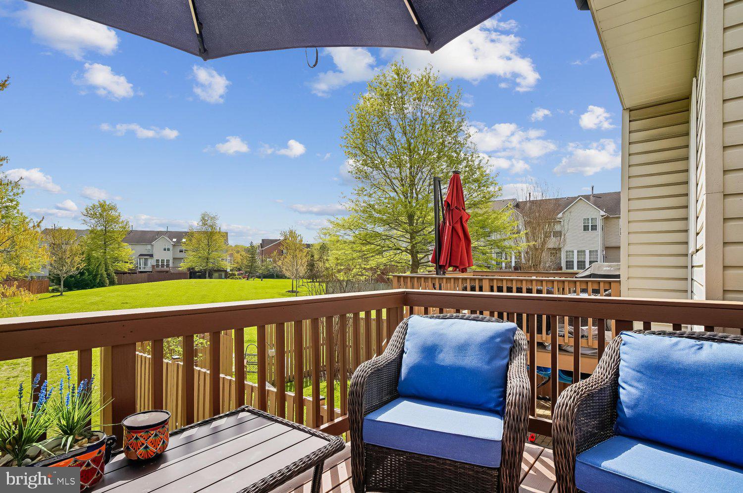 3757 Glebe Meadow Way Edgewater, MD 21037 - Photo 27 of 61 Sunny deck with lush green views.