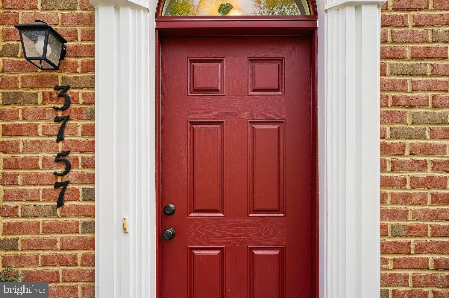 3757 Glebe Meadow Way Edgewater, MD 21037 - Photo 5 of 61 Charming red door framed by classic brick.