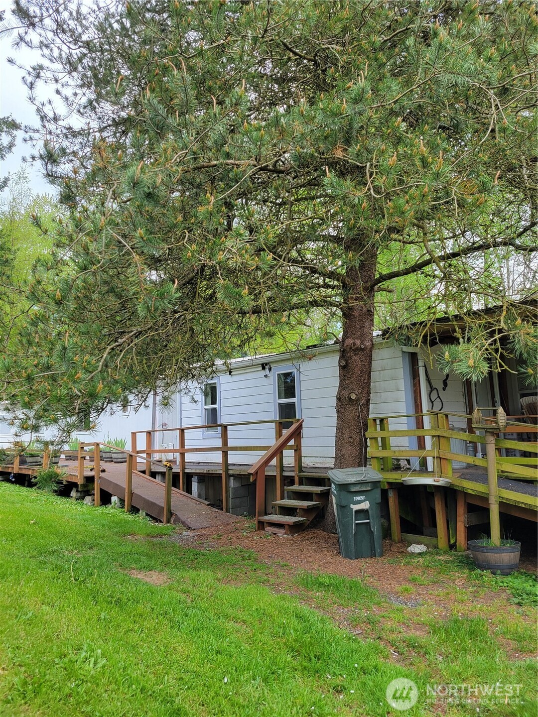 3824 Birch Bay Lynden Road Custer, WA 98240 - Photo 29 of 31 a view of an house with backyard space and sitting area