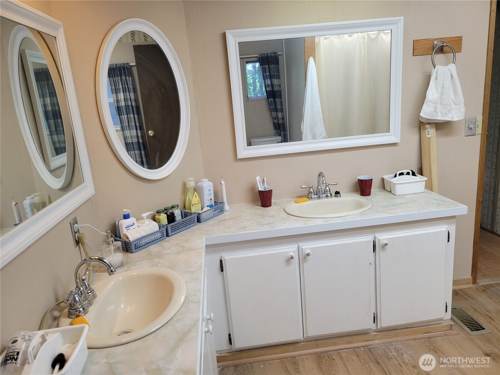 3824 Birch Bay Lynden Road Custer, WA 98240 - Photo 10 of 31 a bathroom with a sink and a mirror