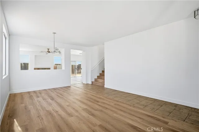 wooden floor in an empty room