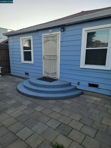 a front view of a house with yard