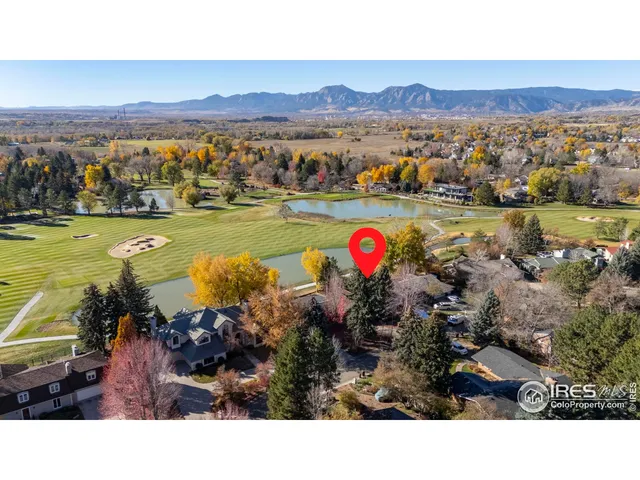 a view of a lake with a outdoor space