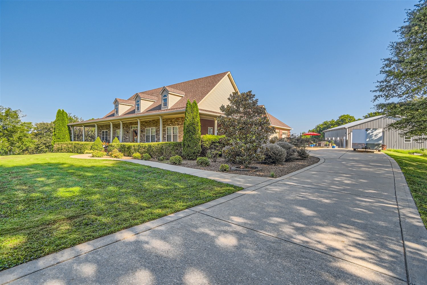 2378 Tom Fitzgerald Road Columbia, TN 38401 - Photo 1 of 34 a view of outdoor space yard and lake view