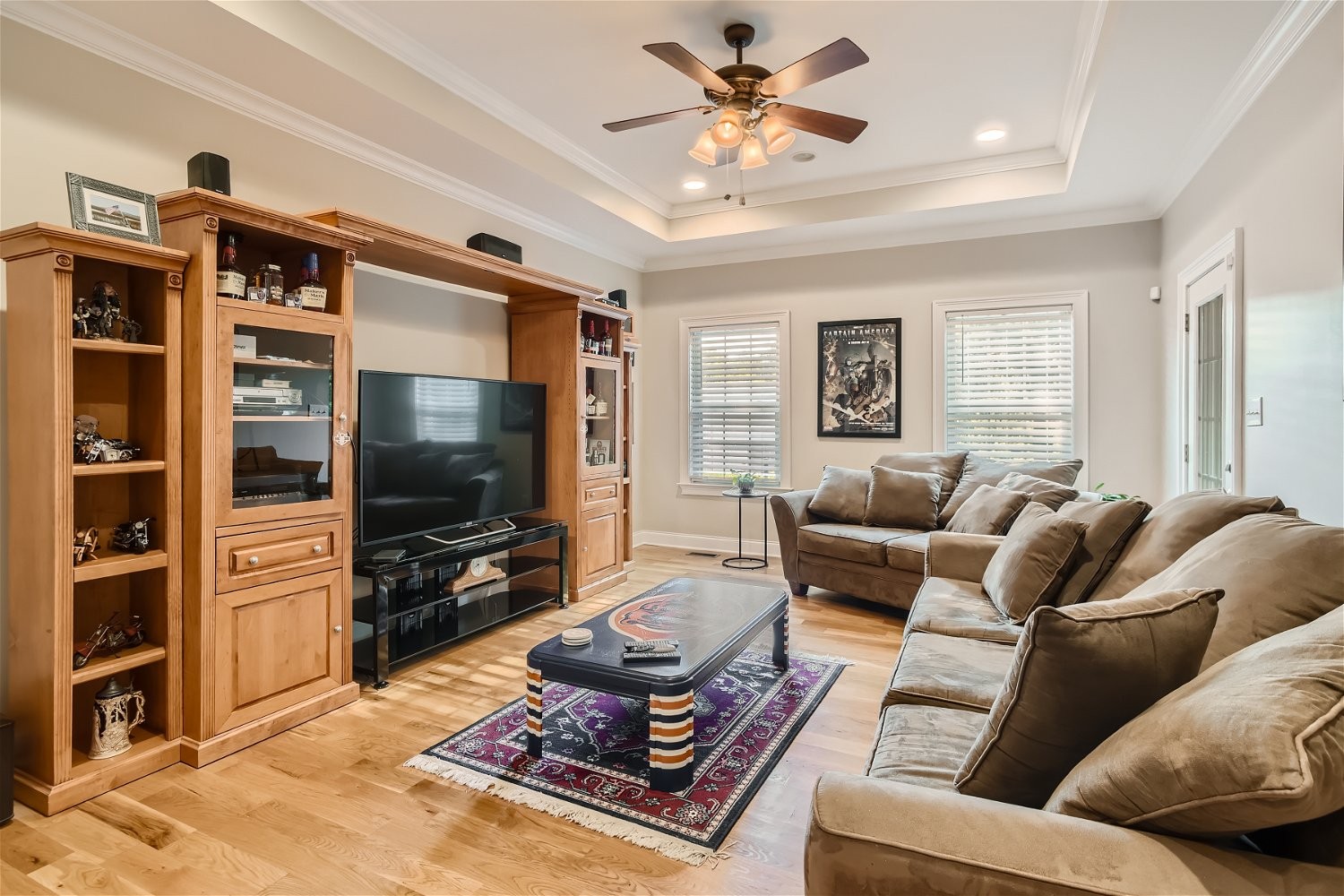 2378 Tom Fitzgerald Road Columbia, TN 38401 - Photo 21 of 34 a living room with furniture and a flat screen tv