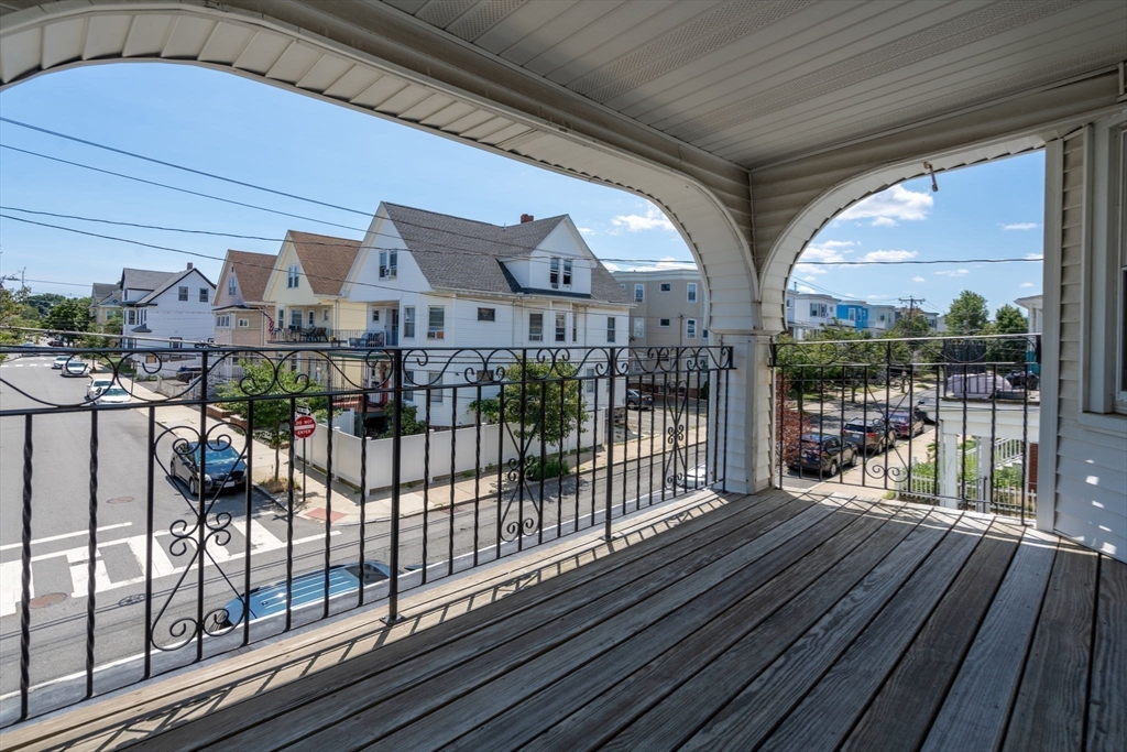 62 Vernal Street, Unit 3 Everett, MA 02149 - Photo 22 of 26 a view of a balcony with city view