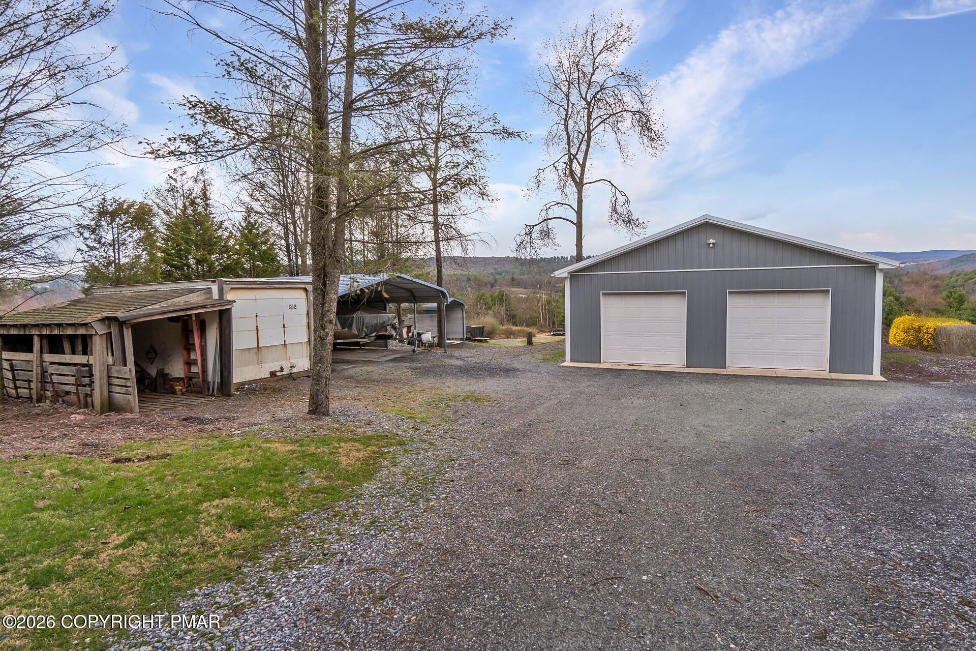 530 West Sunset Road Lehighton, PA 18235 - Photo 9 of 59 a view of a house with backyard and a tree