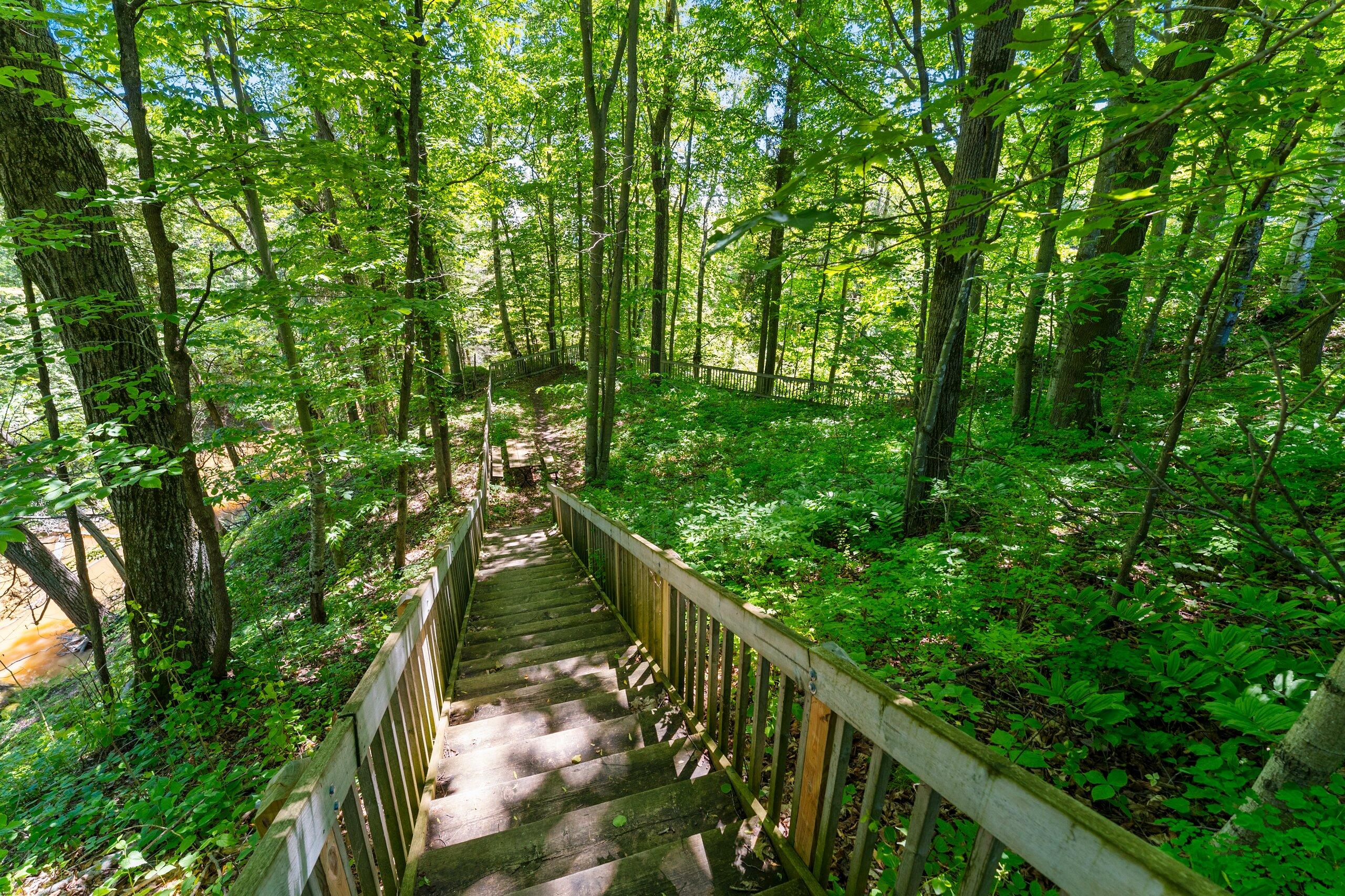 4635 South 10th Street Manitowoc, WI 54220 - Photo 60 of 75 Shared Stairs to HOA's Private Beach