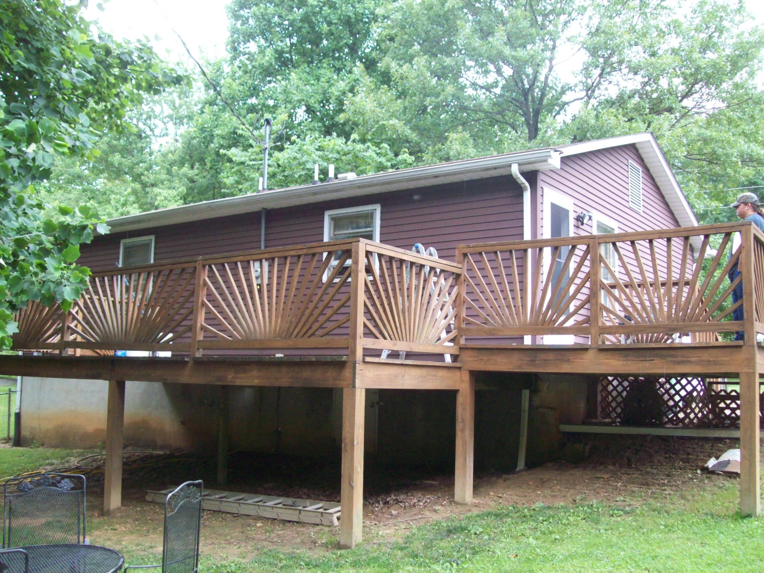 5352 Keffer Road Catawba, VA 24070 - Photo 16 of 17 Rear Deck