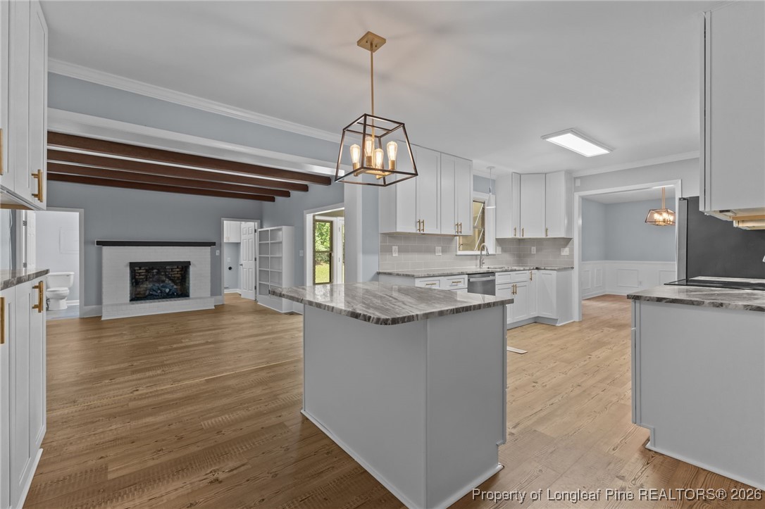 3024 Brechin Road Fayetteville, NC 28303 - Photo 16 of 46 Kitchen into 2nd family room