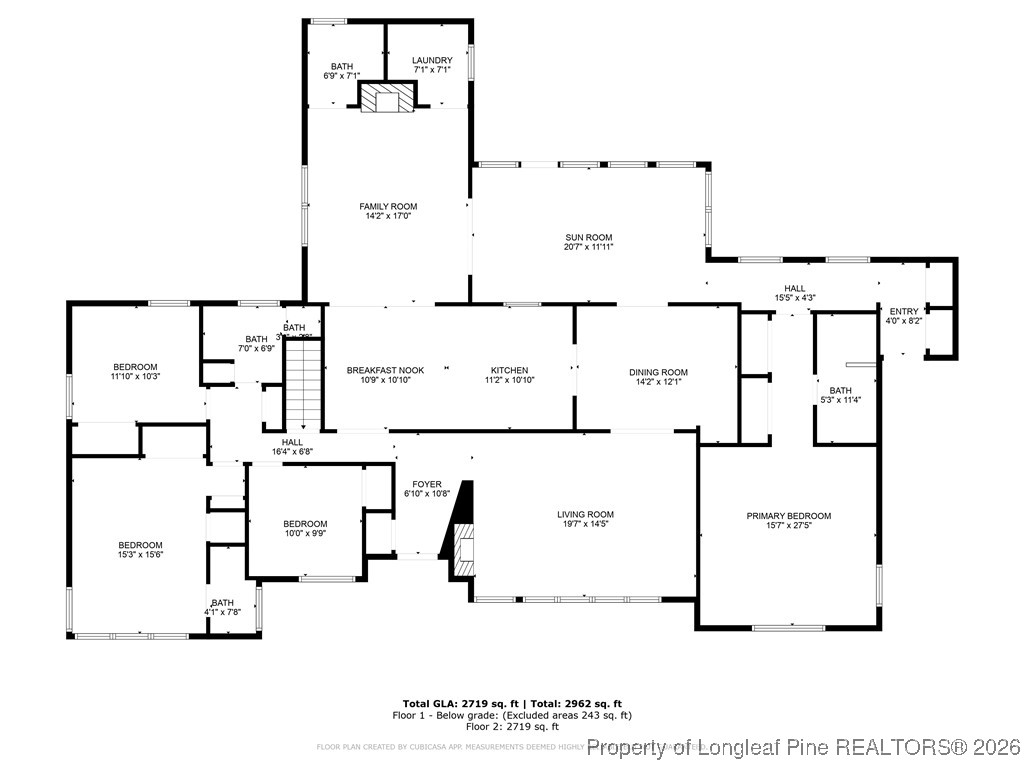 3024 Brechin Road Fayetteville, NC 28303 - Photo 44 of 46 Floor Plan