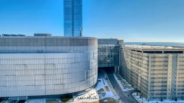 a city view with ocean view