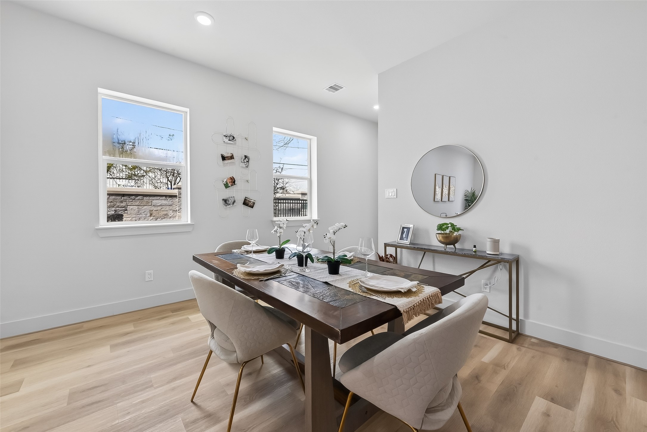 975 Highland Light Lane Houston, TX 77091 - Photo 5 of 41 a view of a table and chairs in a room