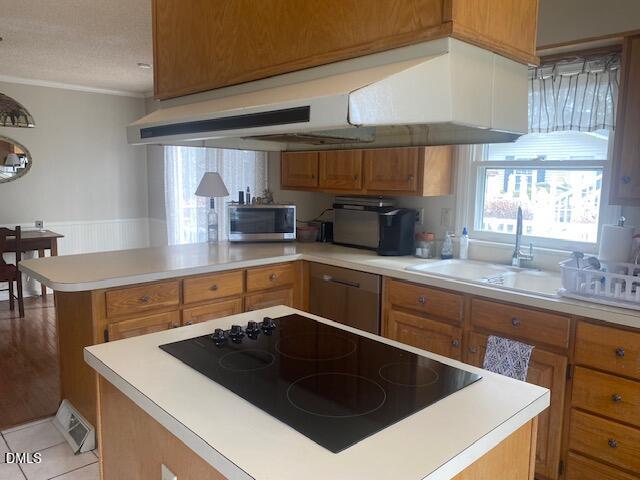 23 South Chaucer Way Kittrell, NC 27544 - Photo 9 of 28 a kitchen with a sink a stove and cabinets