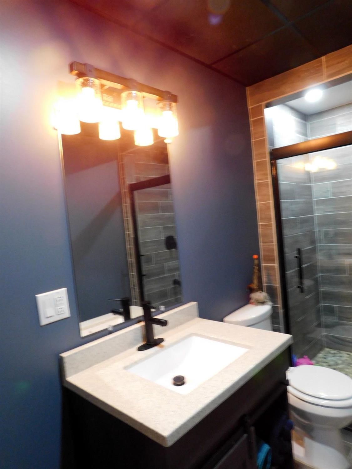 4302 Smith Ridge Road Vevay, IN 47043 - Photo 41 of 63 VANITY IN LOWER LEVEL BATH
