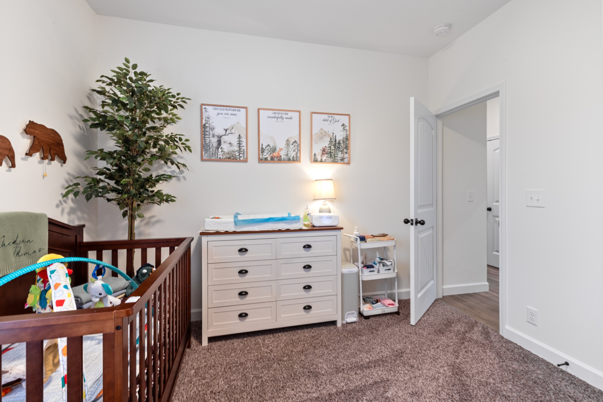 1159 Oak Grove Road Dickson, TN 37055 - Photo 21 of 29 a view of a bedroom with baby crib