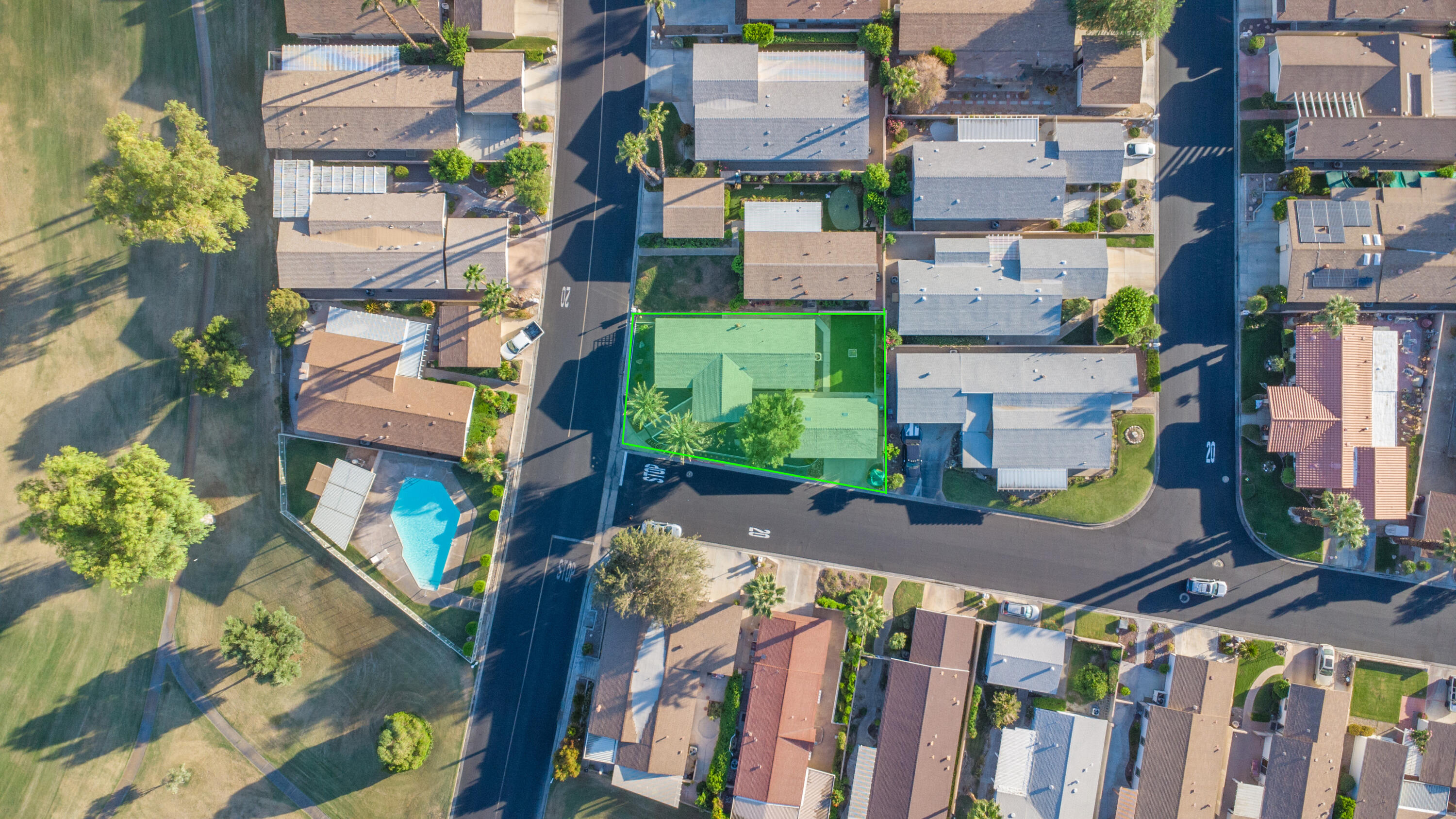 74654 Stage Line Drive Thousand Palms, CA 92276 - Photo 48 of 62 74654 Stage Line Dr Drone Lines-12