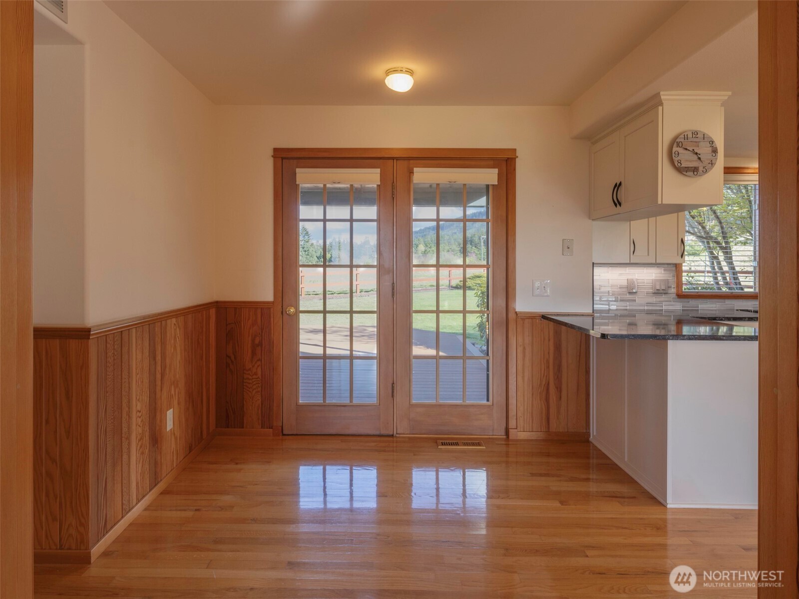 2594 Happy Valley Road Sequim, WA 98382 - Photo 12 of 35 a view of entryway with wooden floor