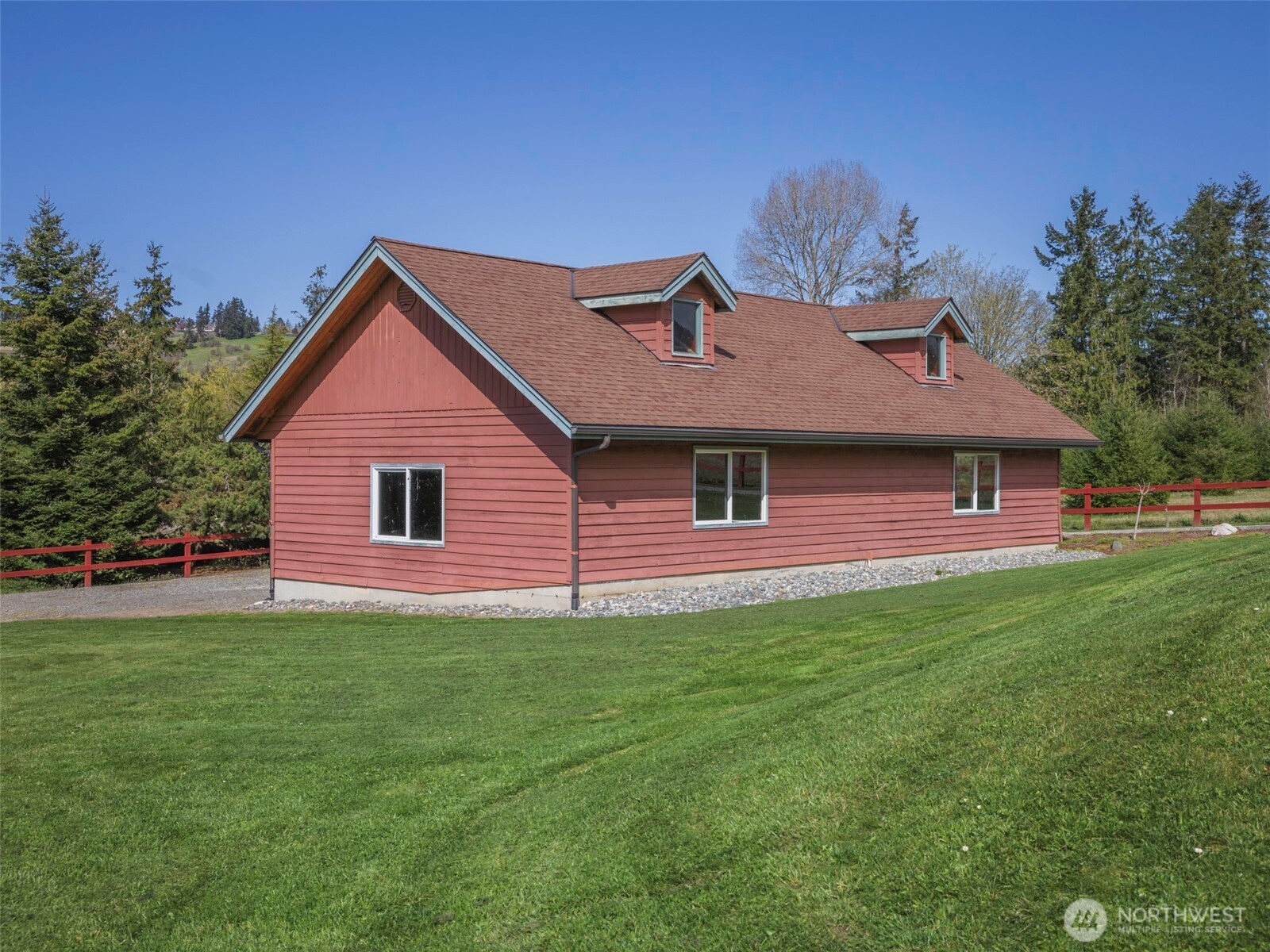 2594 Happy Valley Road Sequim, WA 98382 - Photo 31 of 35 a aerial view of a house